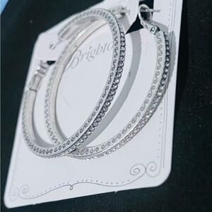 Brighton Meridian Large Hoop Earrings